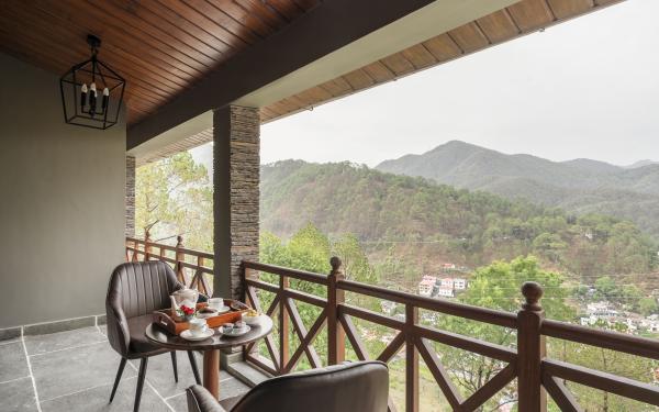 Buransh Terraces - Multi - A & B - Block - Balcony view